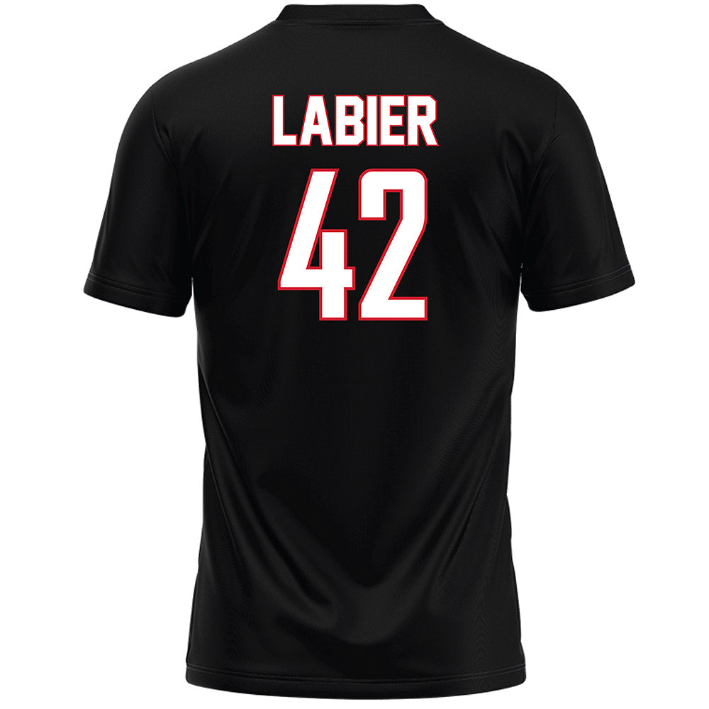 Fairfield - NCAA Women's Lacrosse : Samantha LaBier - Black Lacrosse Jersey-1