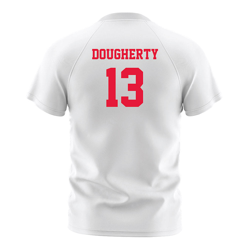 Fairfield - NCAA Men's Soccer : Cole Dougherty - White Soccer Jersey-1