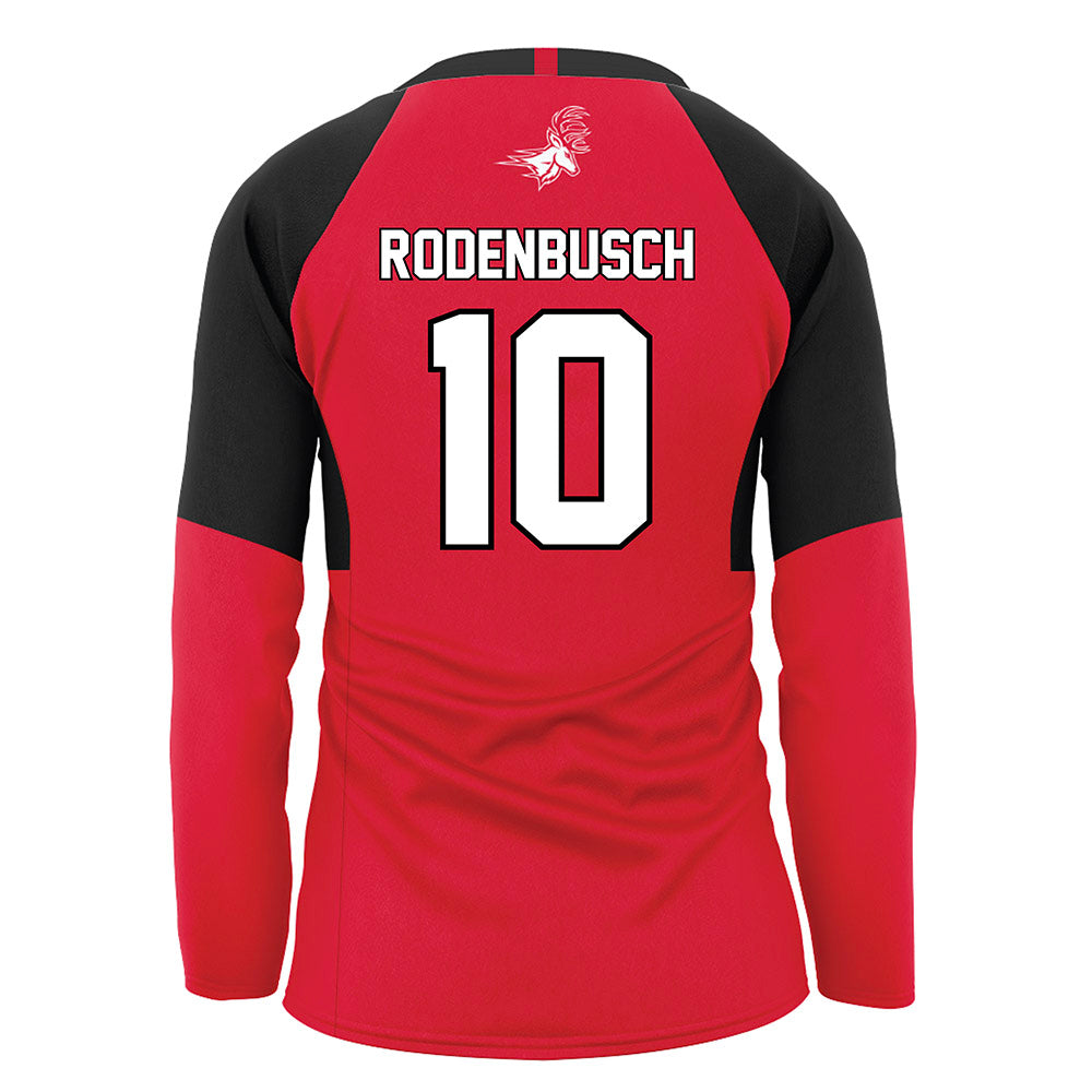 Fairfield - NCAA Women's Volleyball : Svenja Rodenbusch - Red Volleyball Jersey