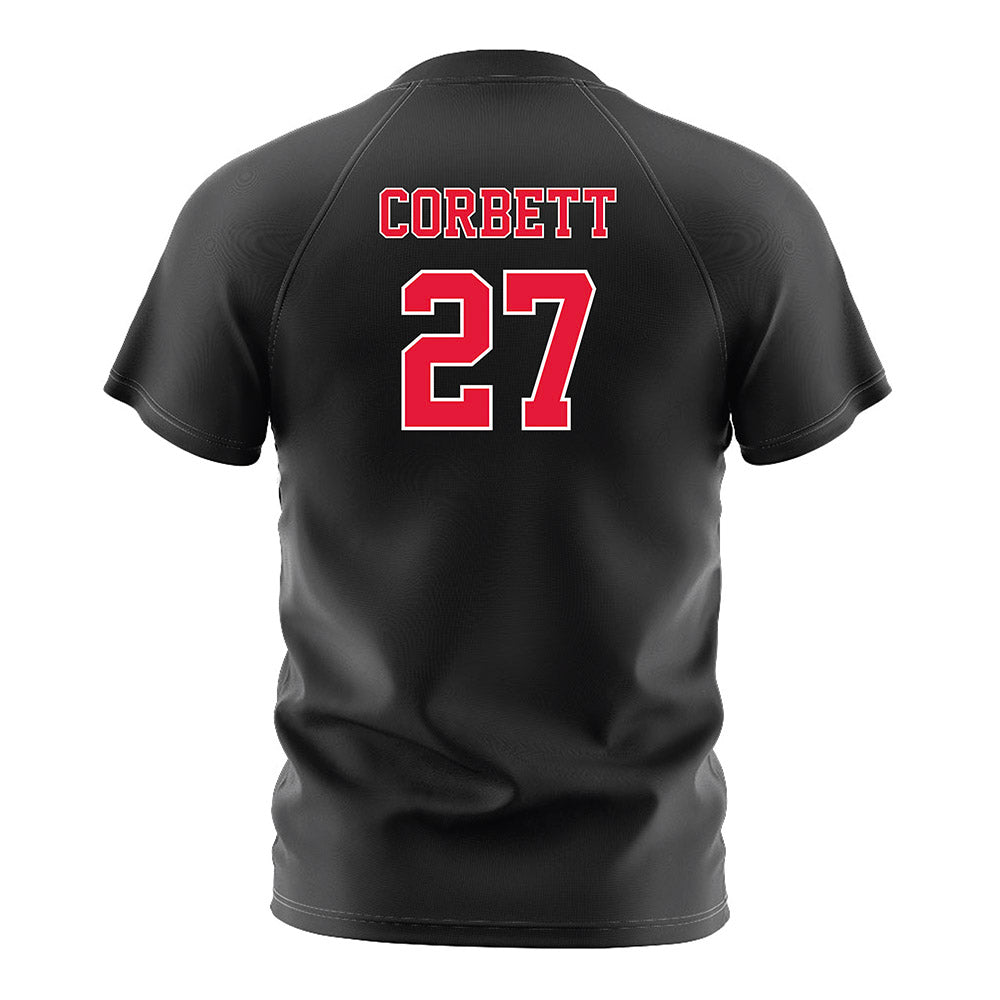 Fairfield - NCAA Women's Soccer : Sydney Corbett - Black Soccer Jersey-1
