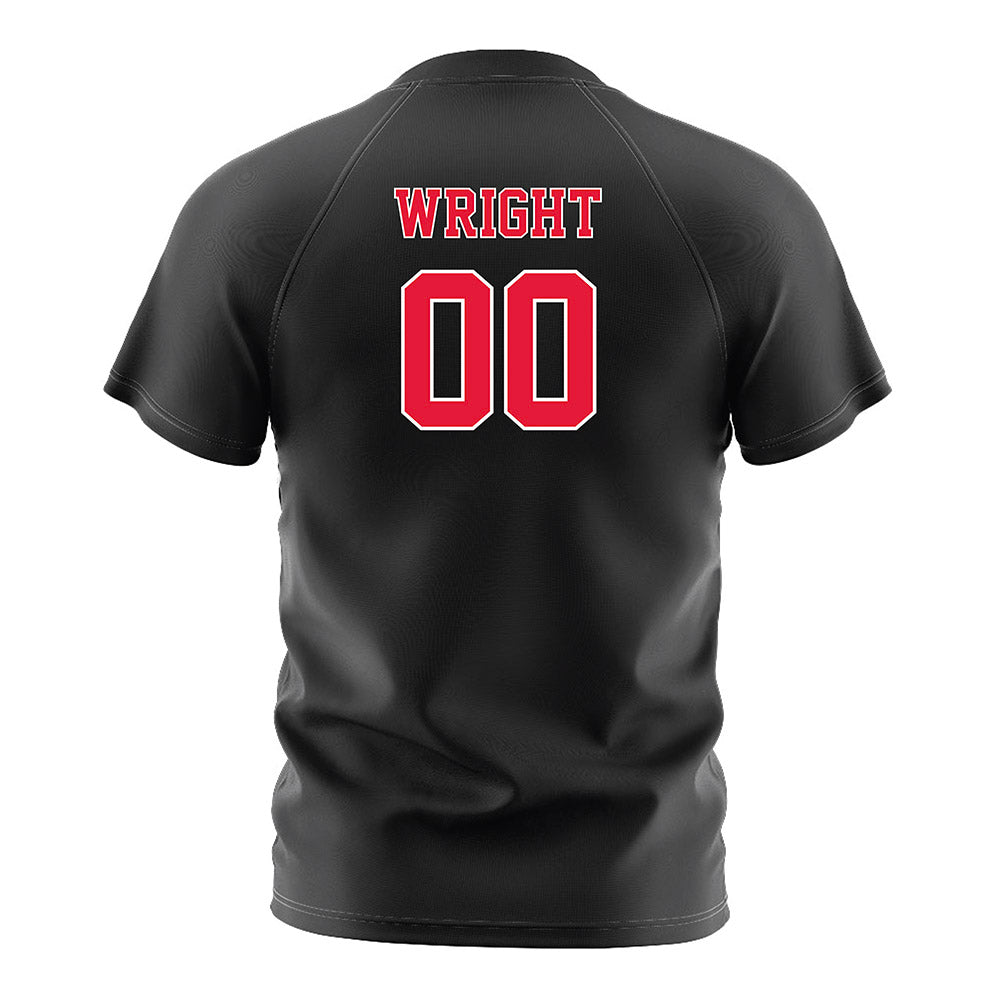 Fairfield - NCAA Women's Soccer : Catherine Wright - Black Soccer Jersey-1