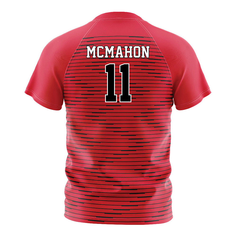 Fairfield - NCAA Women's Soccer : Ashley McMahon - Red Soccer Jersey-1