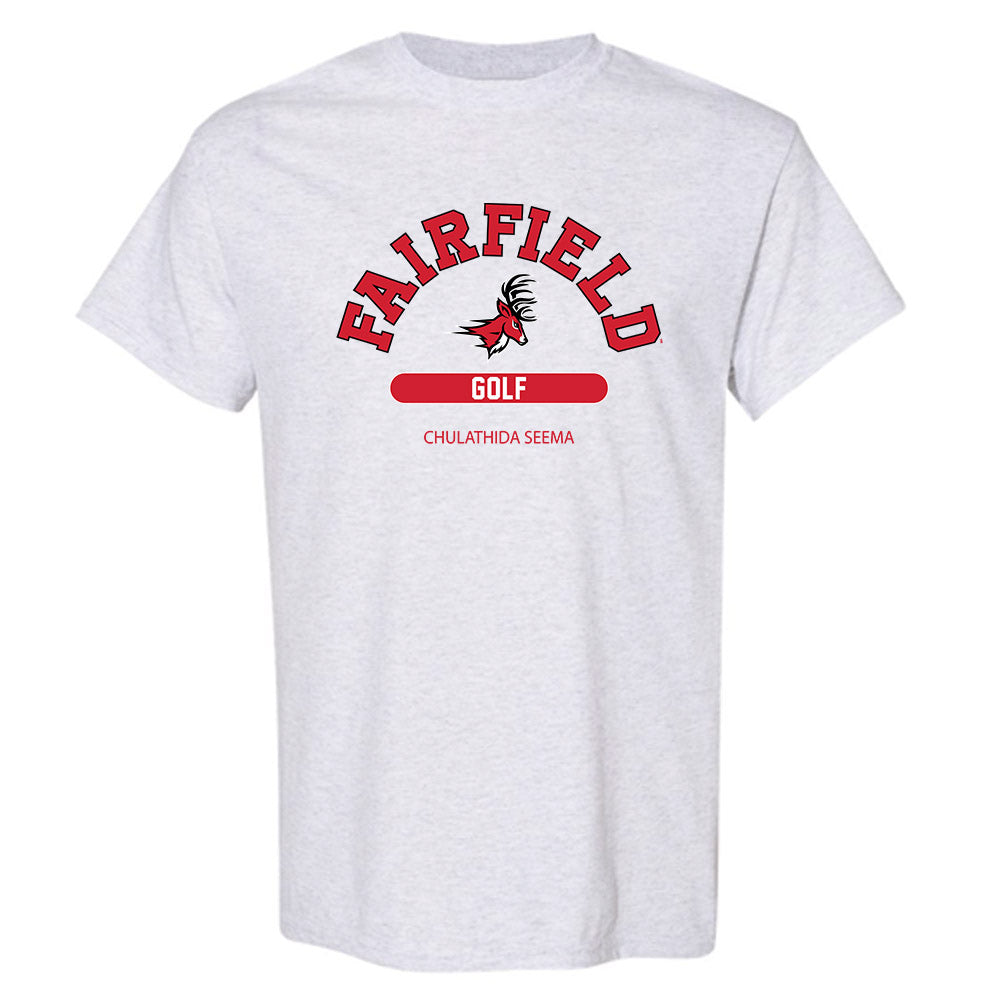 Fairfield - NCAA Women's Golf : Chulathida Seema - Classic Fashion Shersey T-Shirt-0