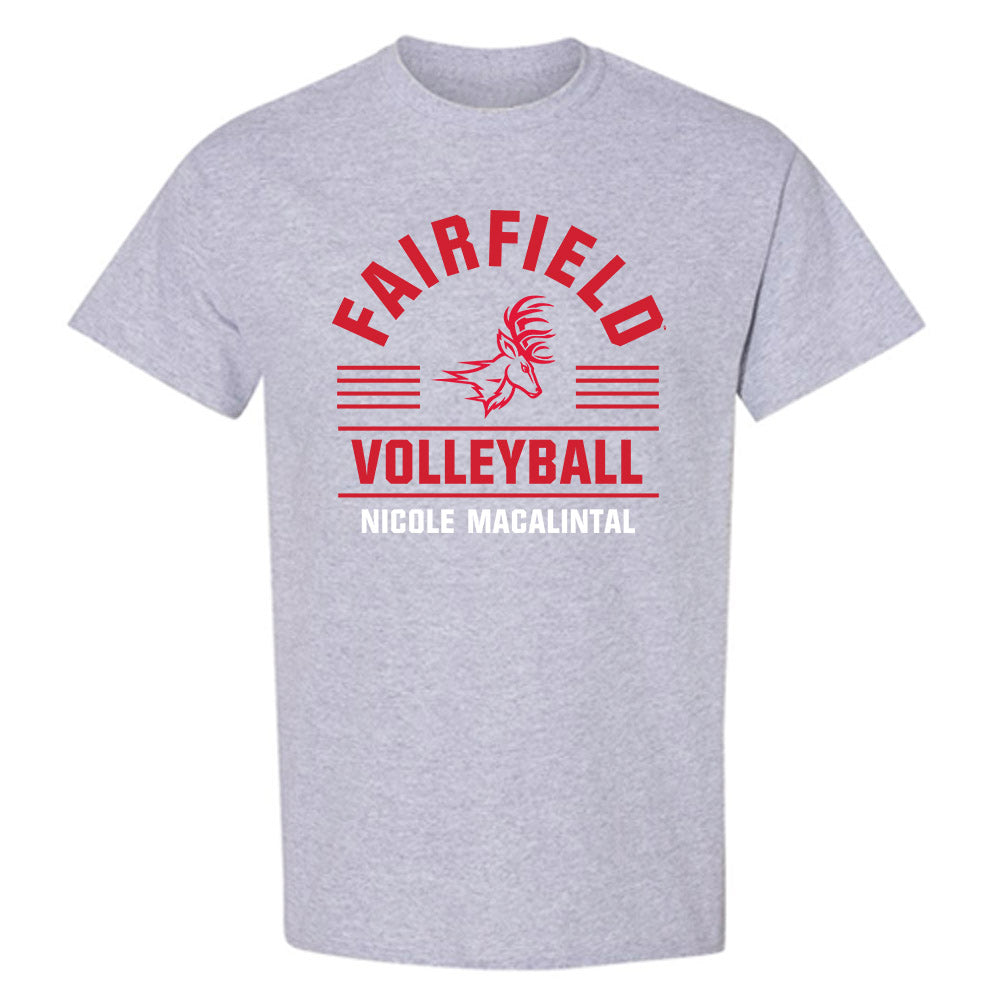 Fairfield - NCAA Women's Volleyball : Nicole Macalintal - Classic Fashion Shersey T-Shirt-0