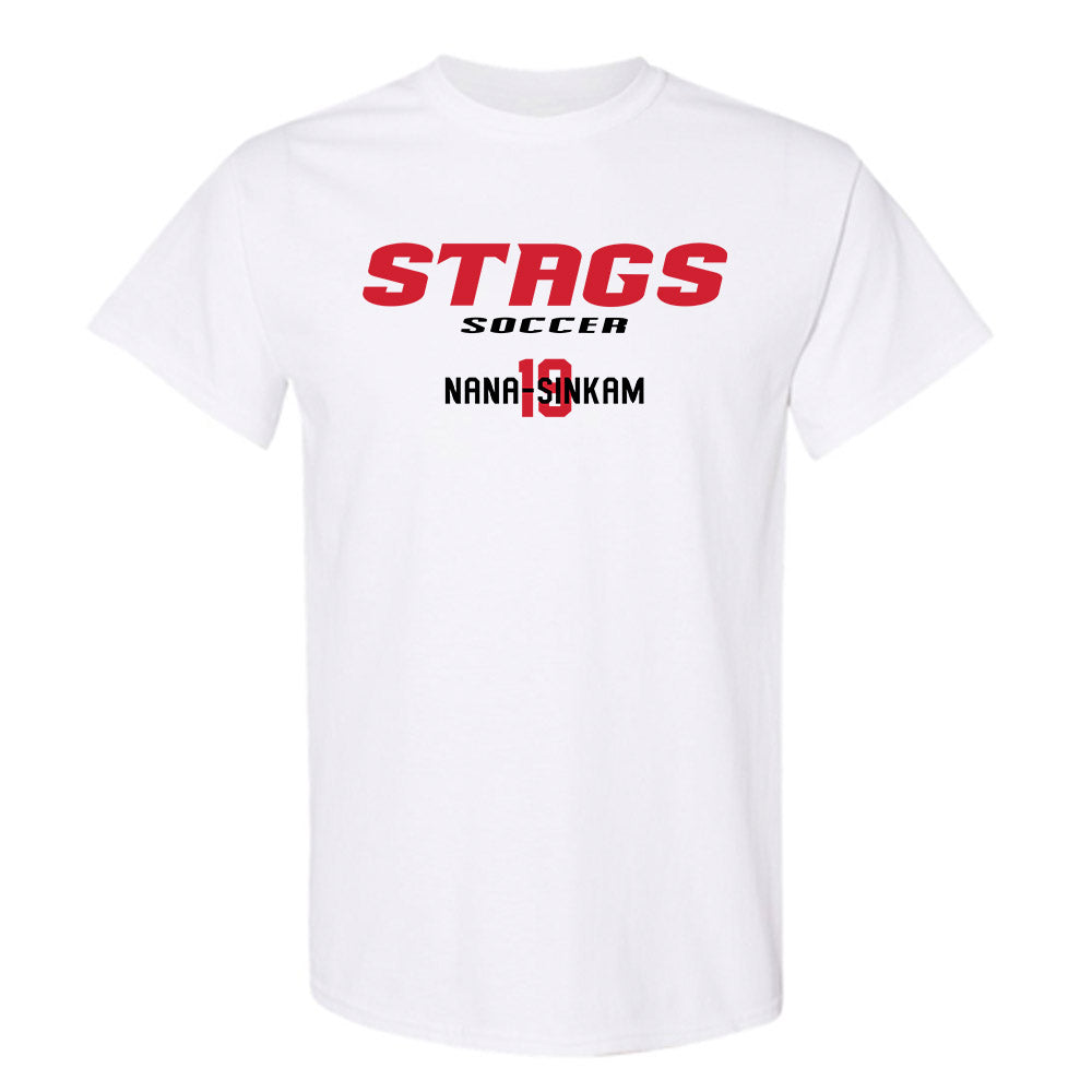 Fairfield - NCAA Men's Soccer : Marques Nana-Sinkam - Classic Fashion Shersey T-Shirt-0