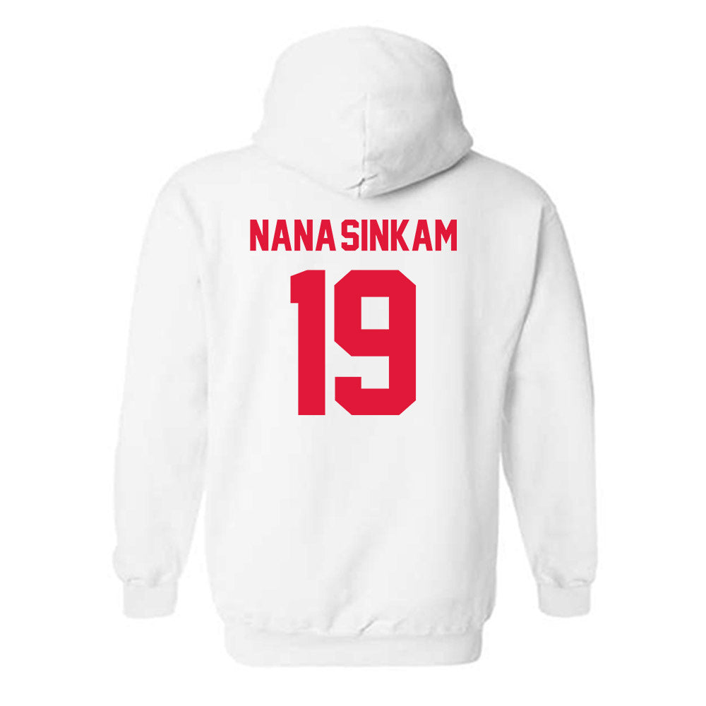 Fairfield - NCAA Men's Soccer : Marques Nana-Sinkam - Classic Shersey Hooded Sweatshirt-1