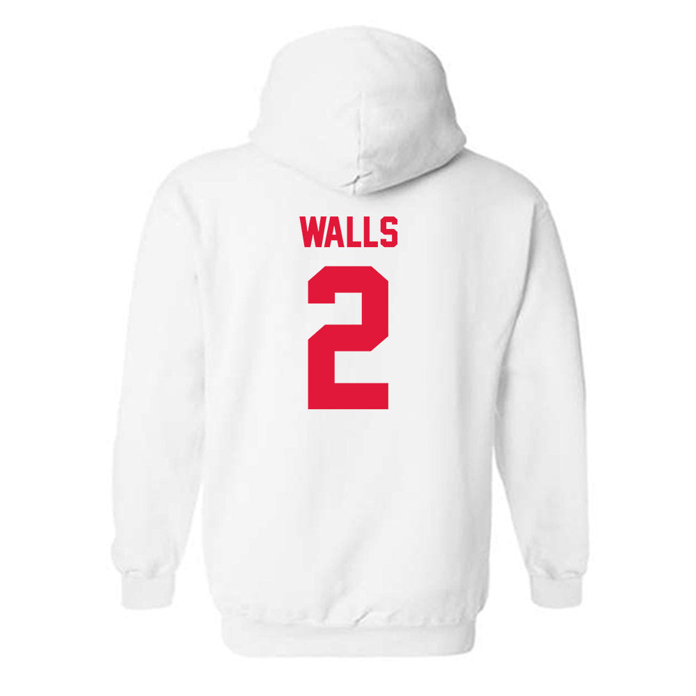Fairfield - NCAA Softball : Caroline Walls - Classic Shersey Hooded Sweatshirt-1