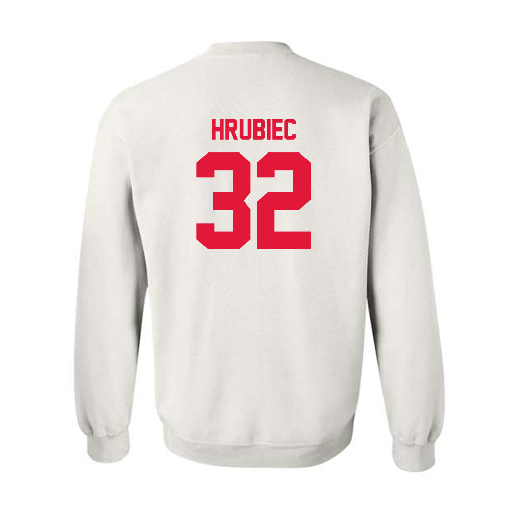 Fairfield - NCAA Men's Lacrosse : Bryce Hrubiec - Classic Shersey Crewneck Sweatshirt-1