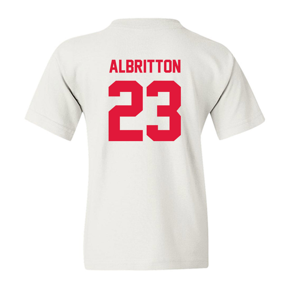 Fairfield - NCAA Men's Soccer : Sean Albritton - Classic Shersey Youth T-Shirt-1