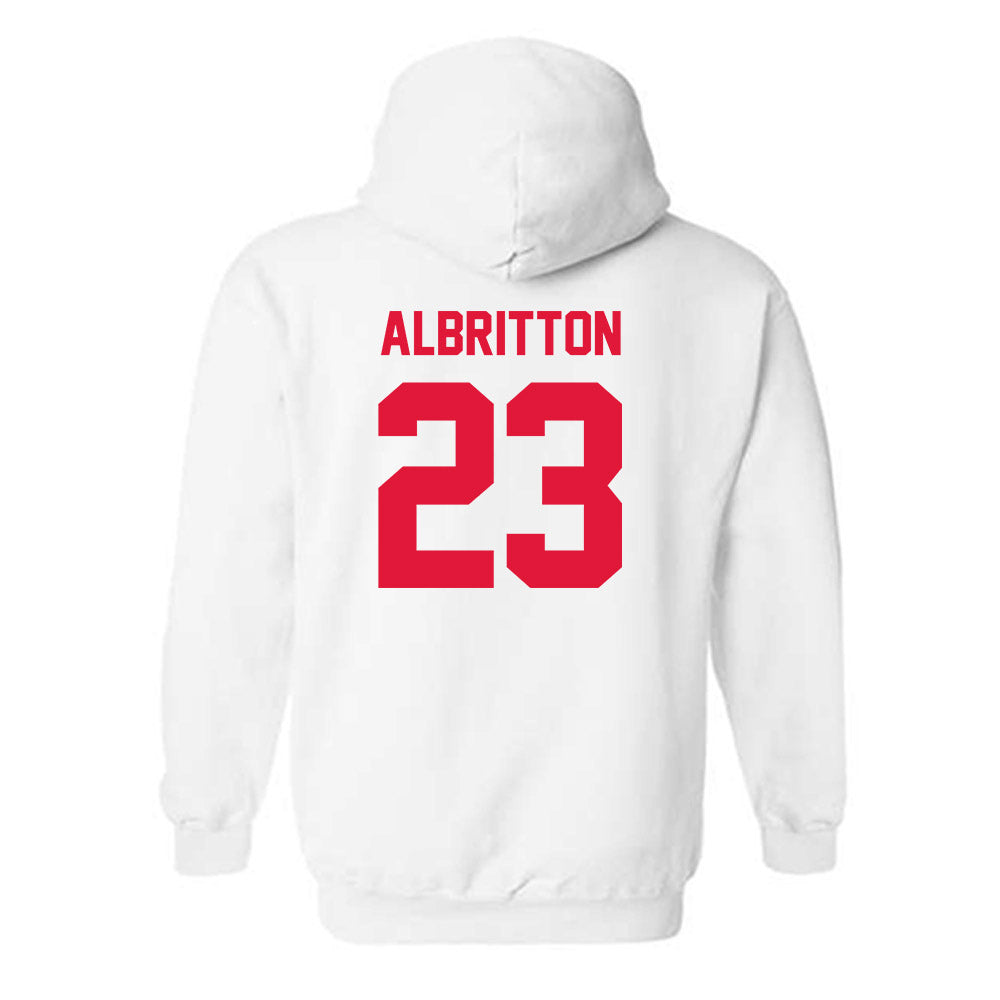 Fairfield - NCAA Men's Soccer : Sean Albritton - Classic Shersey Hooded Sweatshirt-1
