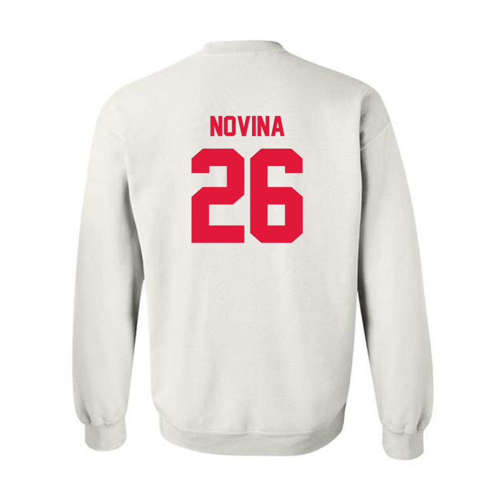 Fairfield - NCAA Men's Soccer : Elias Novina - Classic Shersey Crewneck Sweatshirt-1