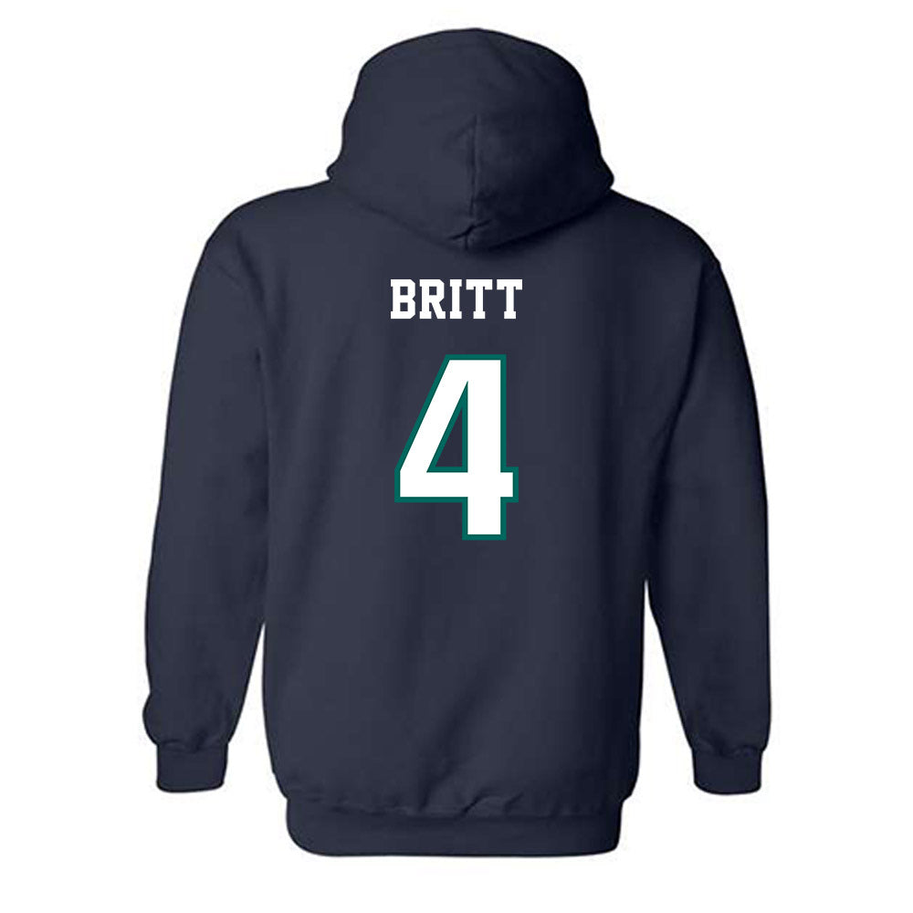 UNC Wilmington - NCAA Softball : Morgan Britt - Classic Shersey Hooded Sweatshirt