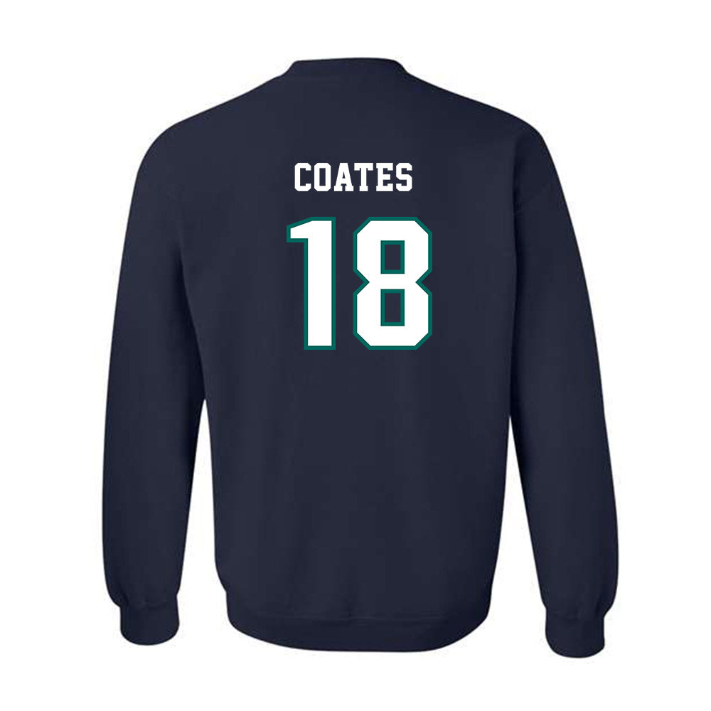 UNC Wilmington - NCAA Men's Soccer : Jacob Coates - Classic Shersey Crewneck Sweatshirt-1
