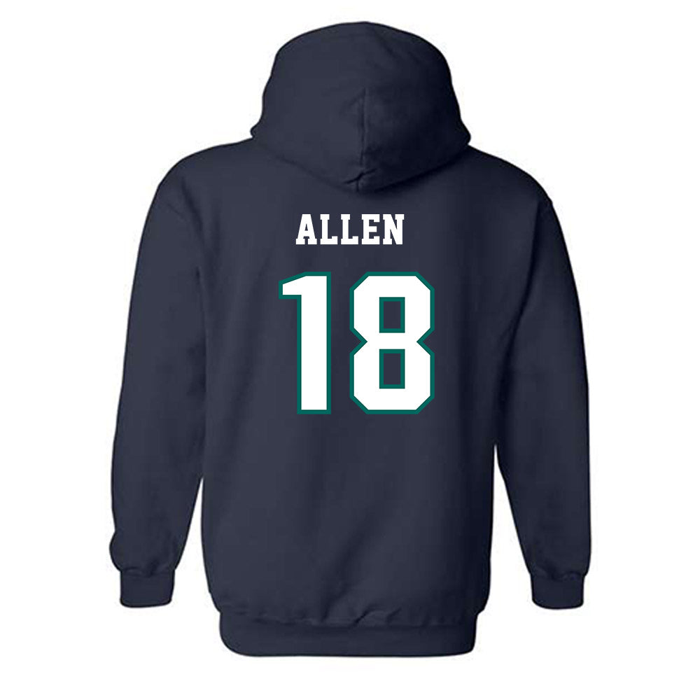 UNC Wilmington - NCAA Baseball : Cooper Allen - Classic Shersey Hooded Sweatshirt