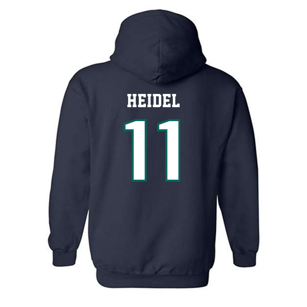 UNC Wilmington - NCAA Women's Volleyball : Liv Heidel - Classic Shersey Hooded Sweatshirt-1