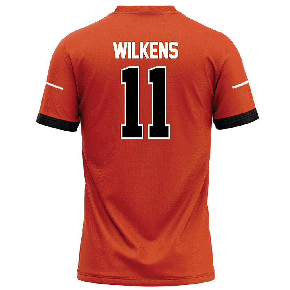 Campbell - NCAA Football : Chase Wilkens - Orange Football Jersey-1