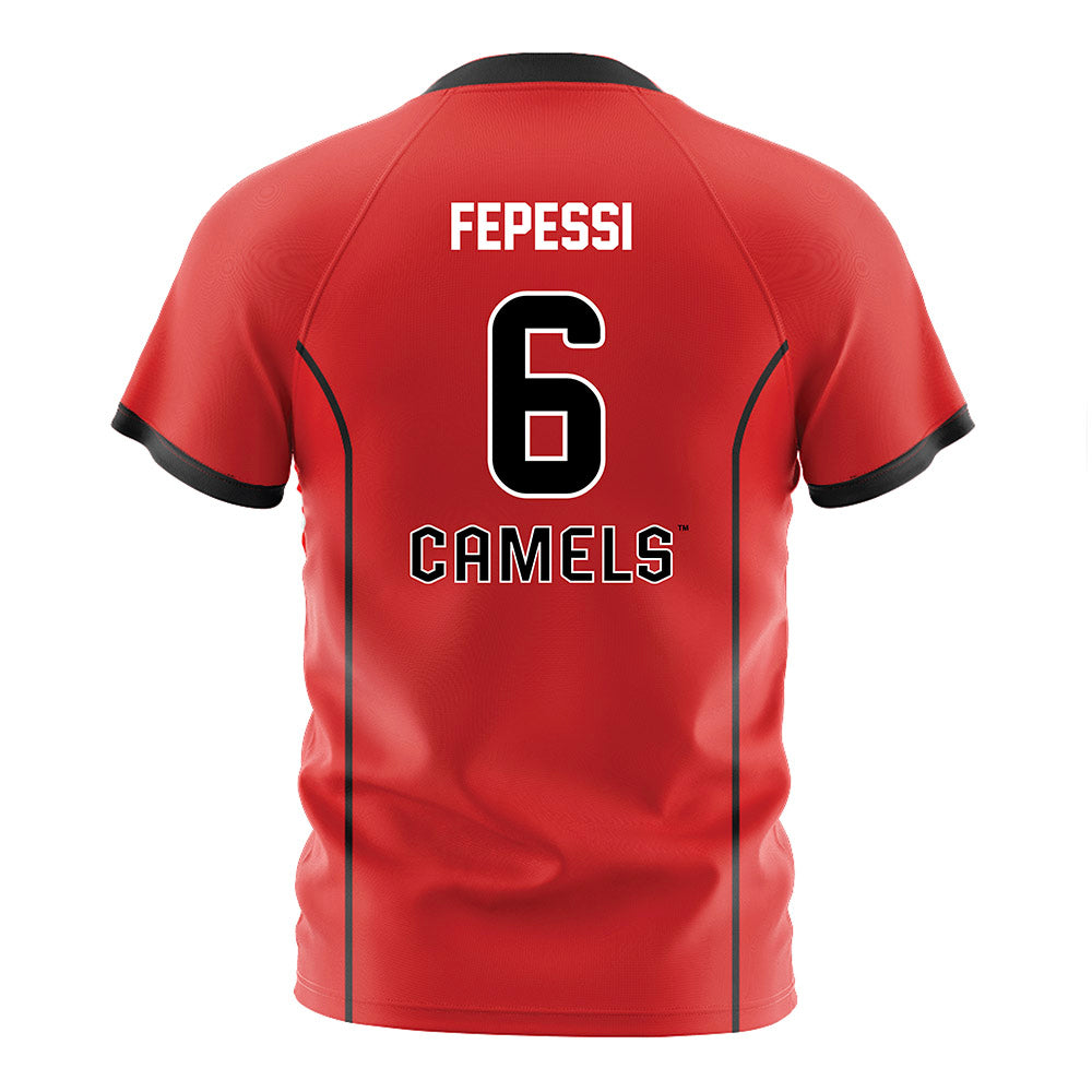 Campbell - NCAA Women's Soccer : Zahra Fepessi - Orange Soccer Jersey