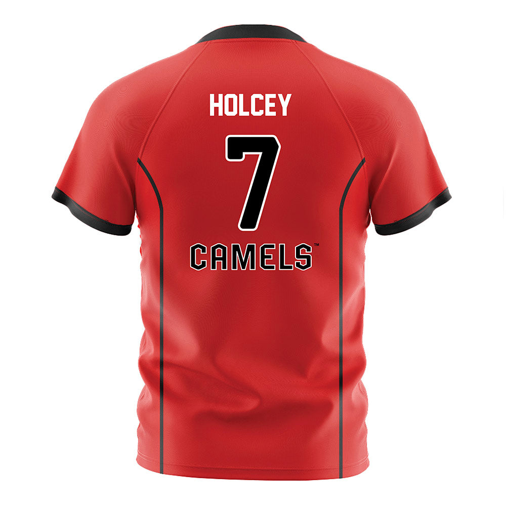 Campbell - NCAA Women's Soccer : Elise Holcey - Orange Soccer Jersey