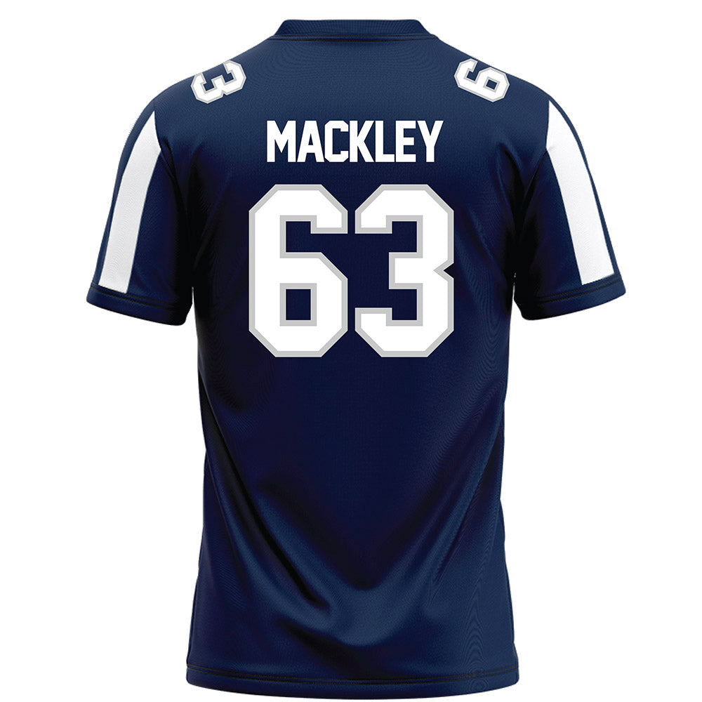BU - NCAA Football : Charles Mackley - Navy Football Jersey