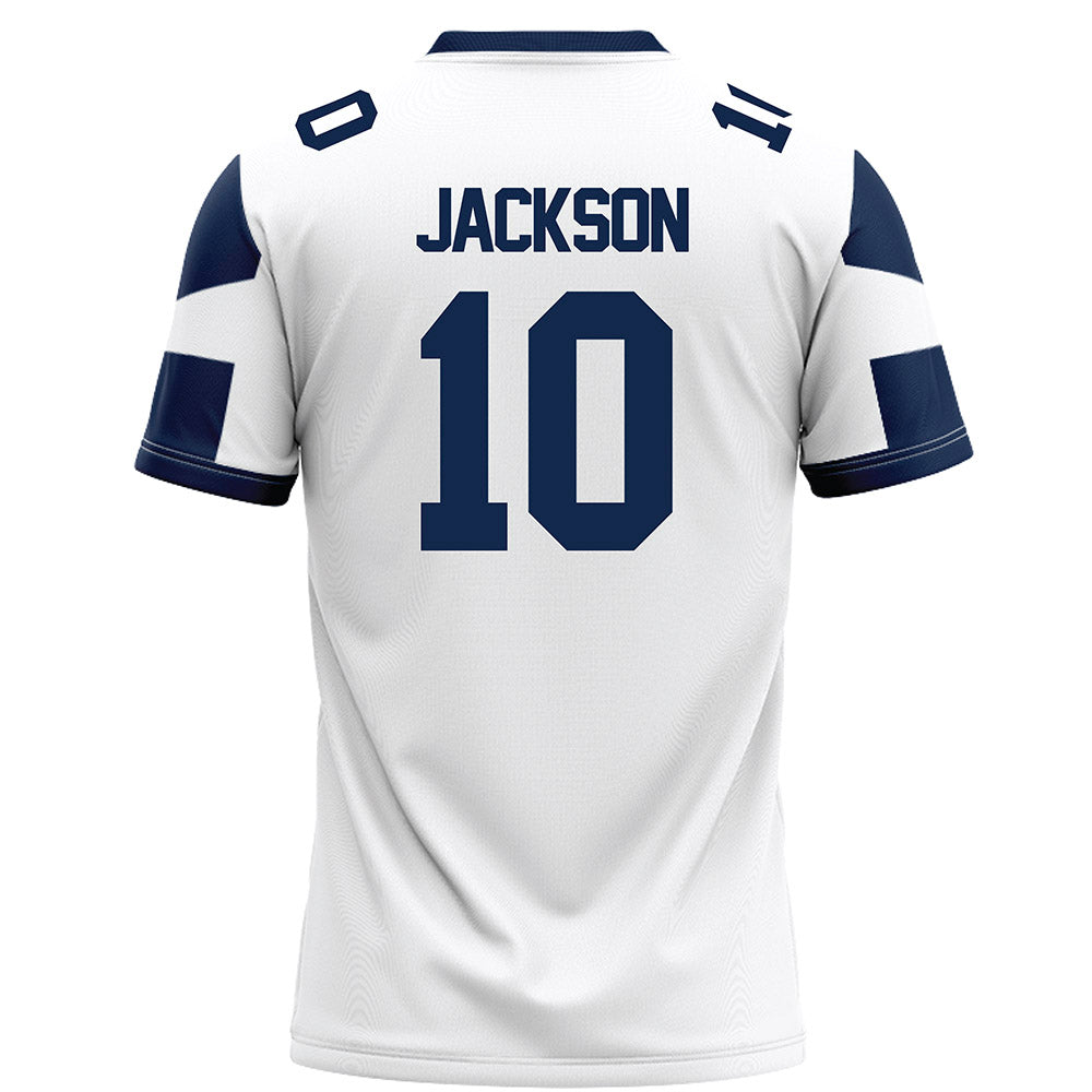 BU - NCAA Football : Jeremiah Jackson - White Football Jersey-1