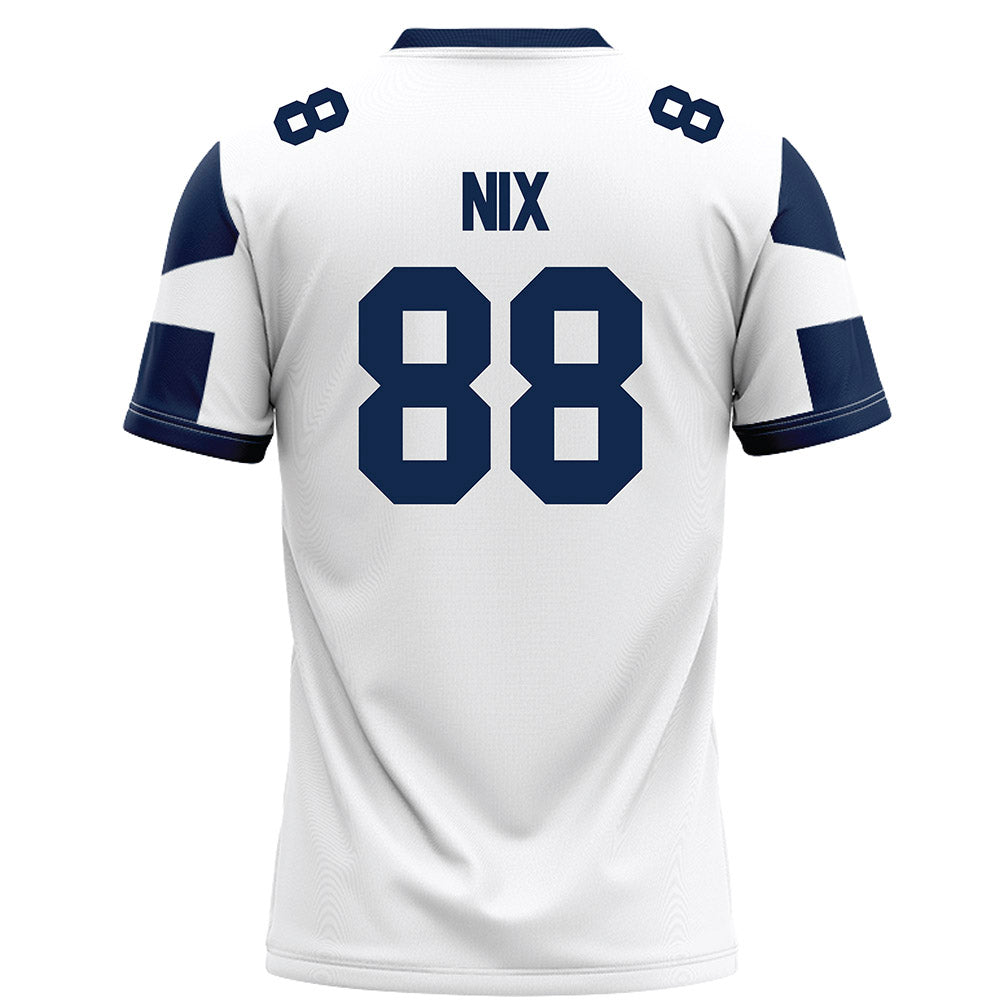 Butler - NCAA Football : Michael Nix - White Football Jersey-1