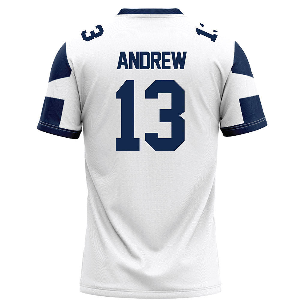BU - NCAA Football : Reagan Andrew - White Football Jersey