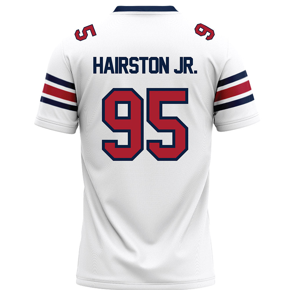 Liberty - NCAA Football : Jeffrey Hairston Jr. - White Premium Football Jersey-1