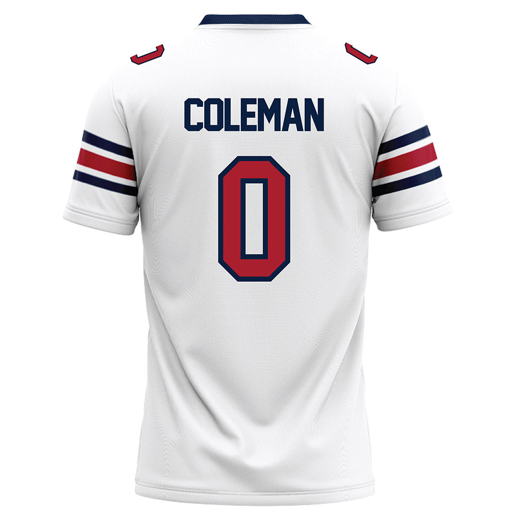 Liberty - NCAA Football : Jaylon Coleman - White Football Jersey-1