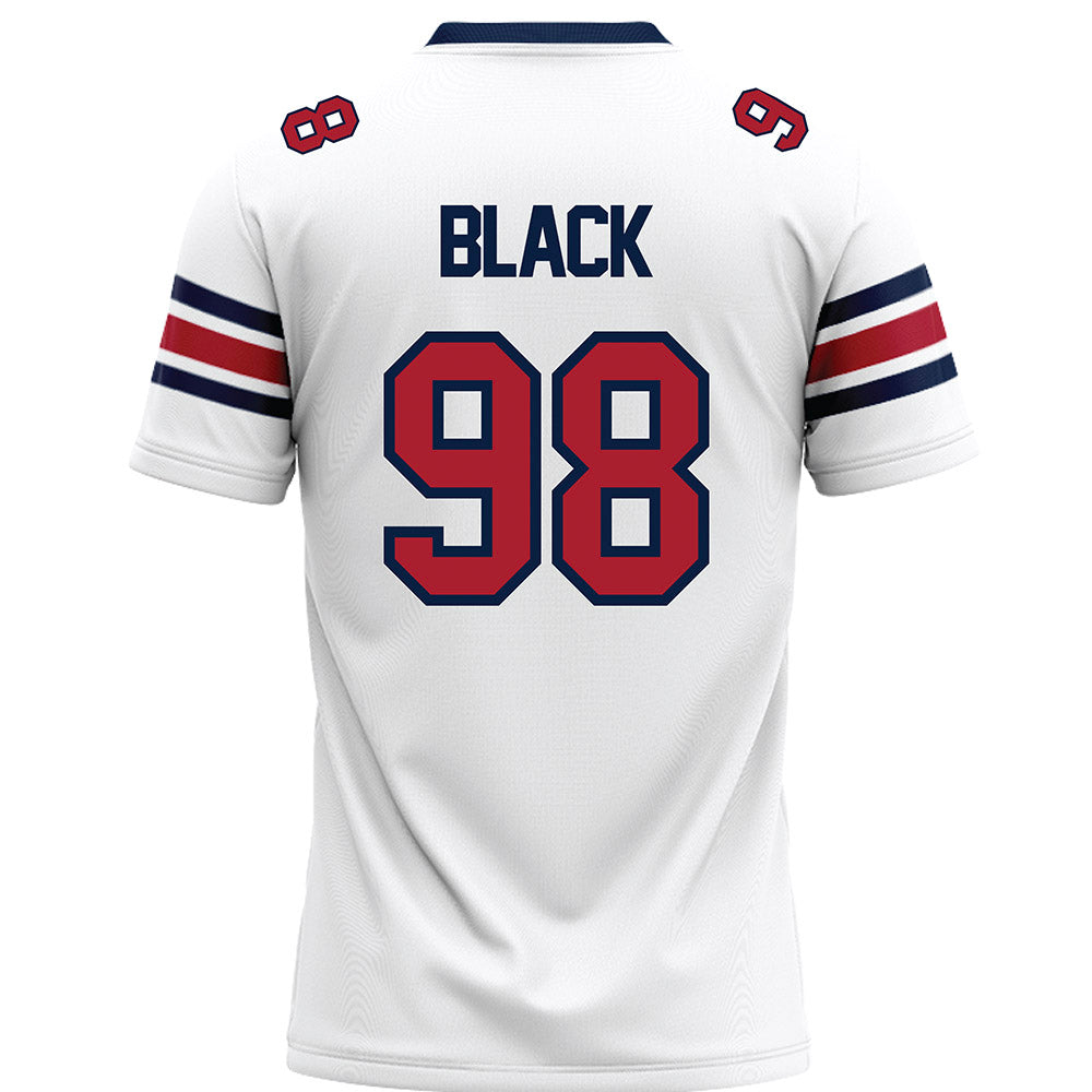 Liberty - NCAA Football : Tyler Black - White Premium Football Jersey-1