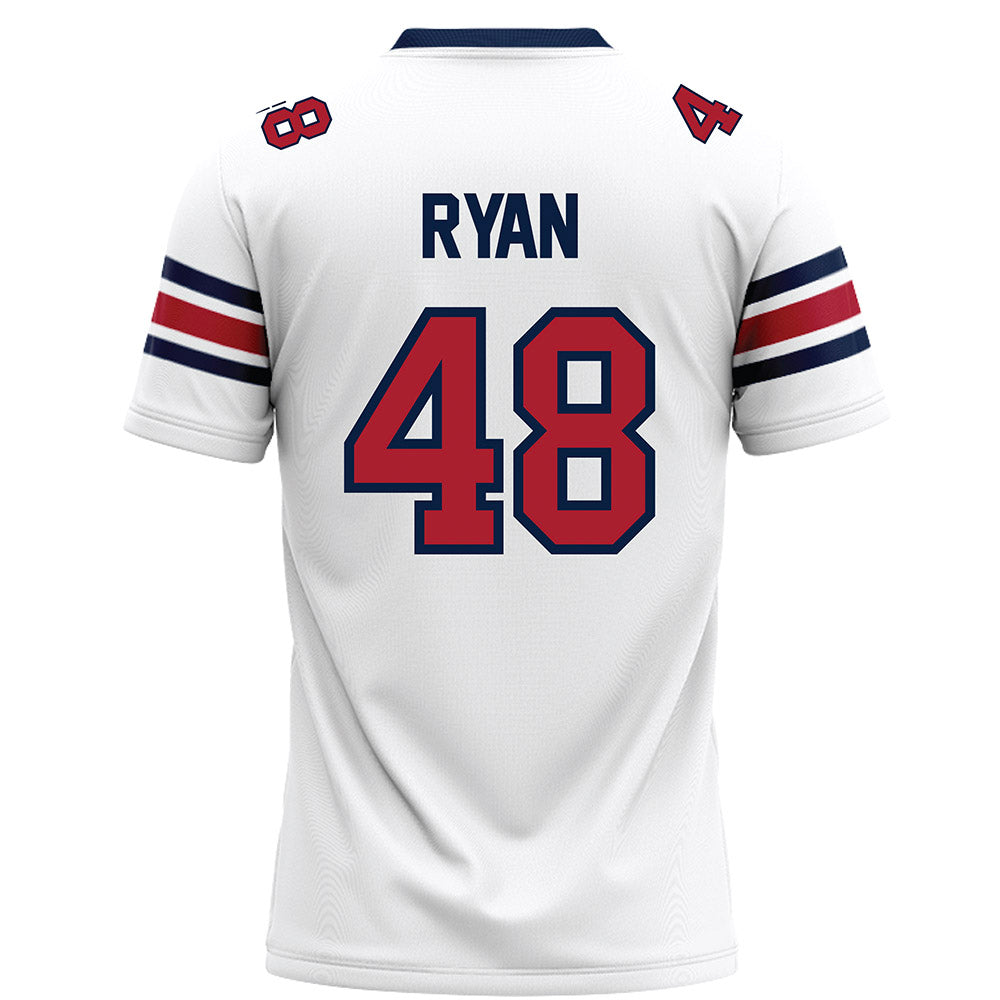 Liberty - NCAA Football : Caleb Ryan - White Football Jersey-1