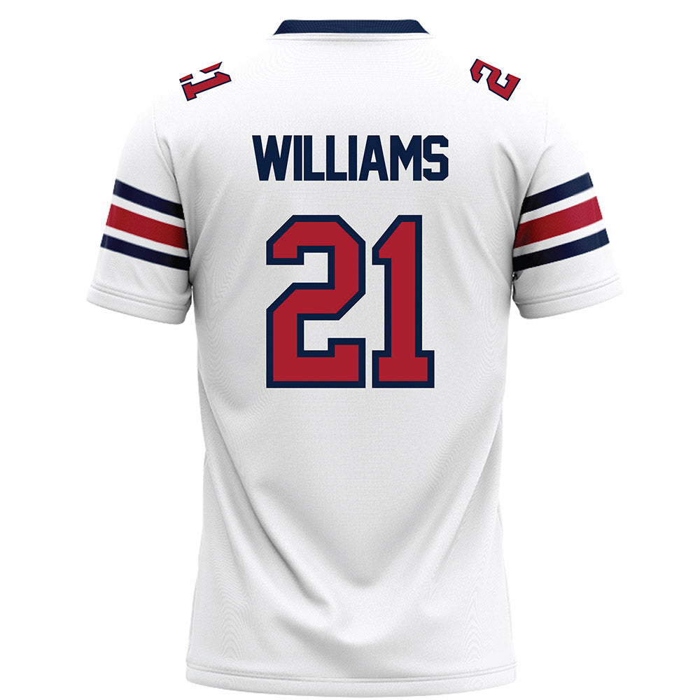 Liberty - NCAA Football : Caden Williams - White Football Jersey-1