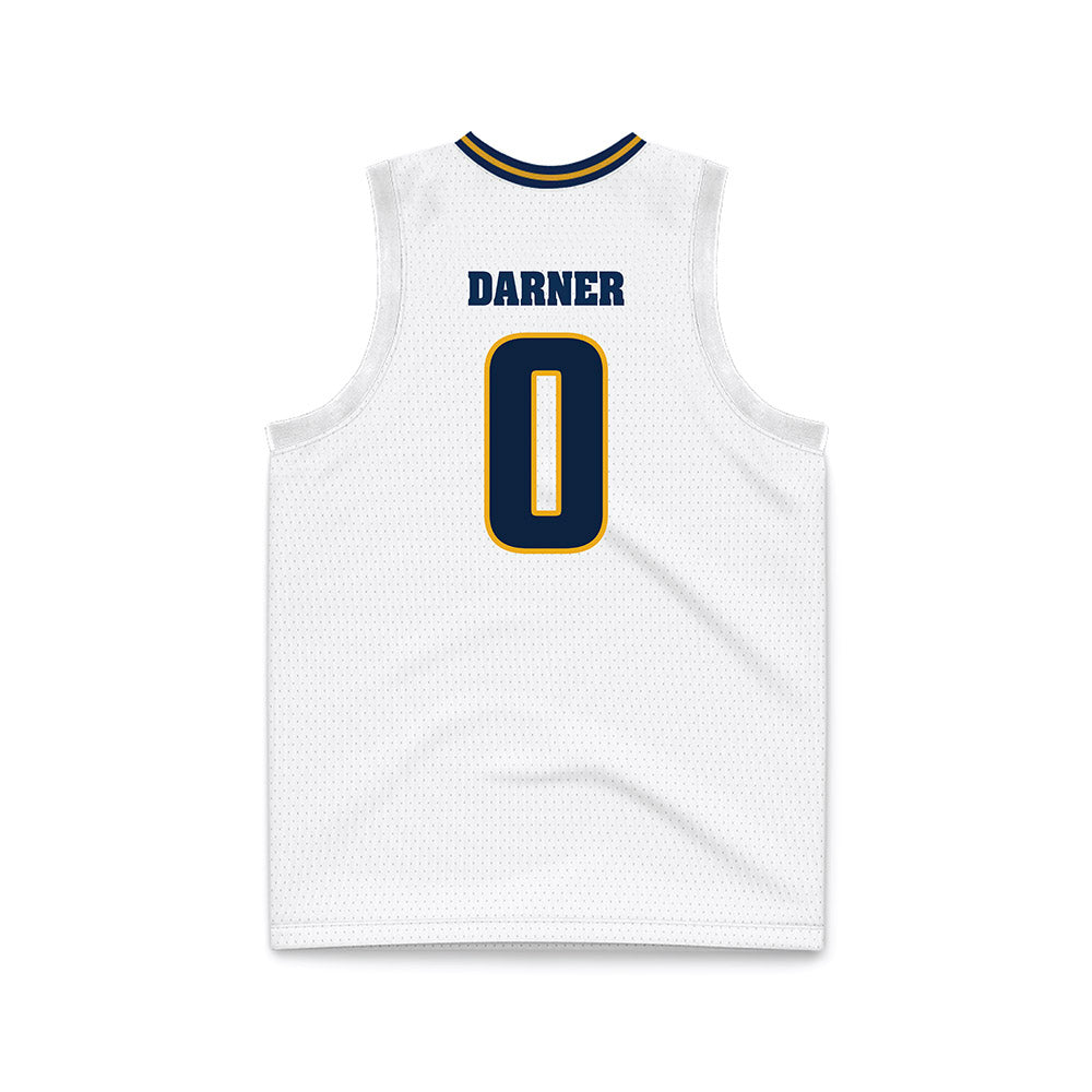 UTC - NCAA Men's Basketball : Tate Darner - White Basketball Jersey-1