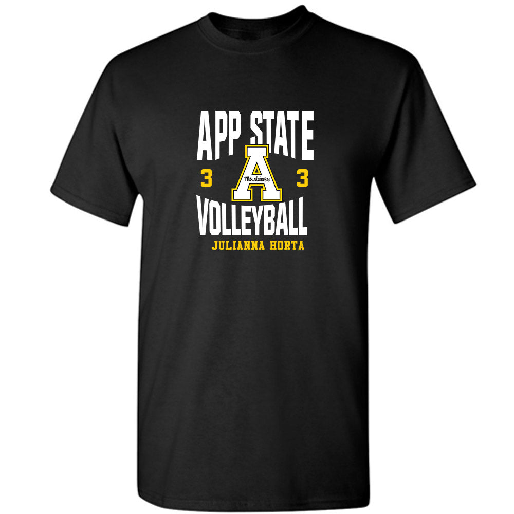 App State - NCAA Women's Volleyball : Julianna Horta - Fashion Shersey T-Shirt-0