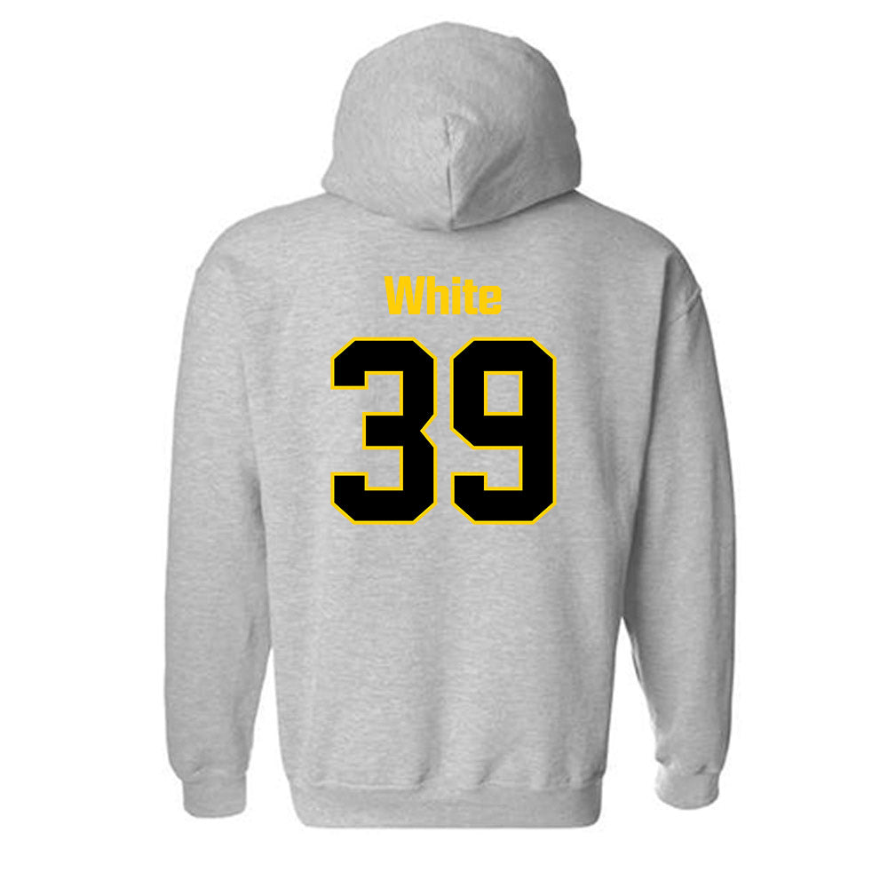 App State - NCAA Football : Kavin White - Classic Shersey Hooded Sweatshirt-1