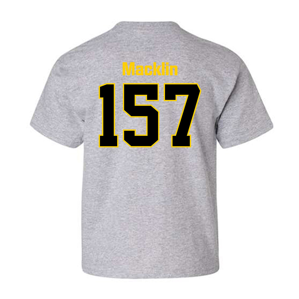App State - NCAA Wrestling : Desmond Macklin - Classic Shersey Youth T-Shirt-1