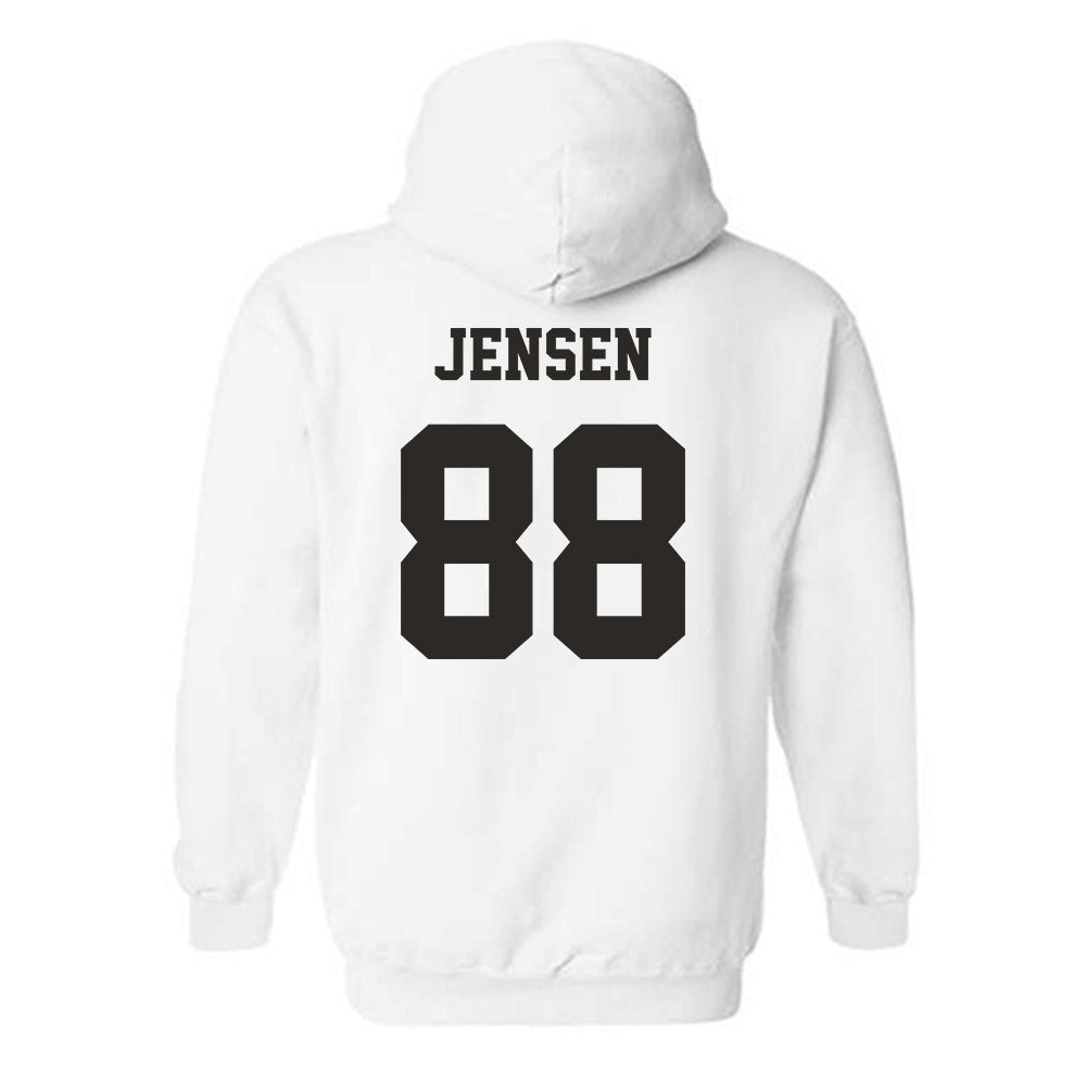 Louisiana - NCAA Football : Caden Jensen - Hooded Sweatshirt Classic Shersey