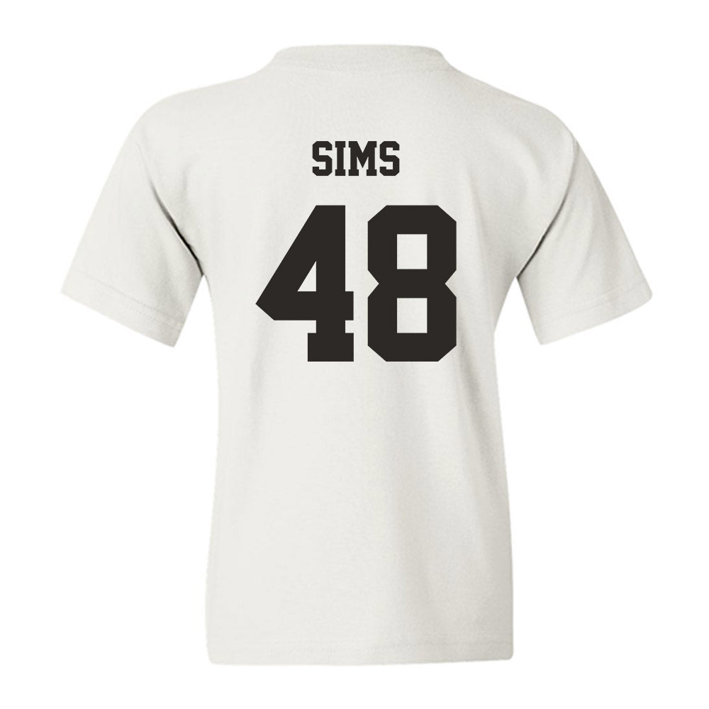 Louisiana - NCAA Football : Hunter Sims - Classic Shersey Youth T-Shirt-1