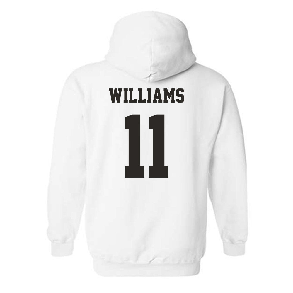 Louisiana - NCAA Women's Volleyball : Emily Williams - Classic Shersey Hooded Sweatshirt-1