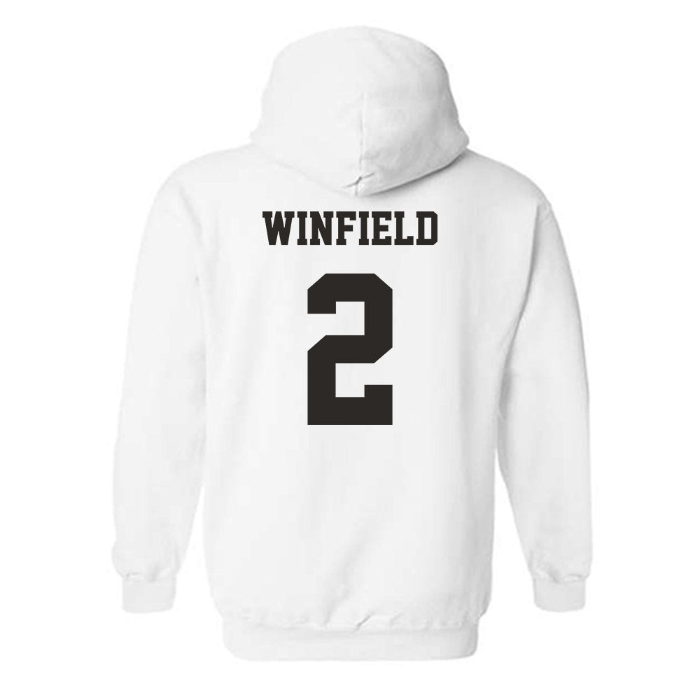 Louisiana - NCAA Football : Lunch Winfield - Hooded Sweatshirt