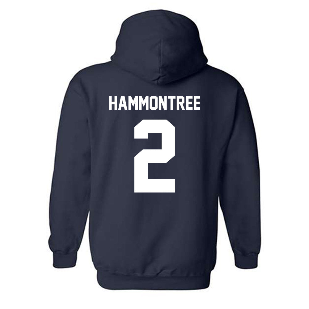 Georgia Southern - NCAA Baseball : Rhett Hammontree - Classic Fashion Shersey Hooded Sweatshirt-1