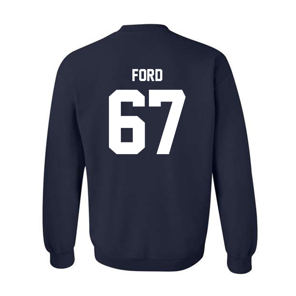 Georgia Southern - NCAA Football : Josh Ford - Classic Fashion Shersey Crewneck Sweatshirt-1