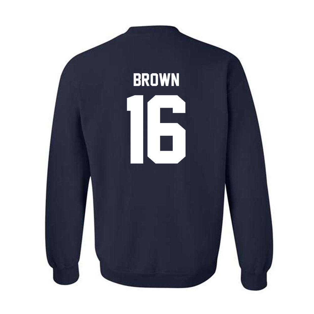Georgia Southern - NCAA Football : Ahmad Brown - Classic Fashion Shersey Crewneck Sweatshirt-1