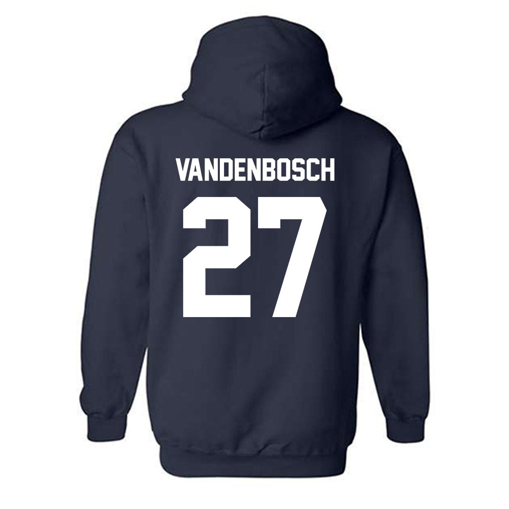 Georgia Southern - NCAA Baseball : Evan Vandenbosch - Classic Fashion Shersey Hooded Sweatshirt-1
