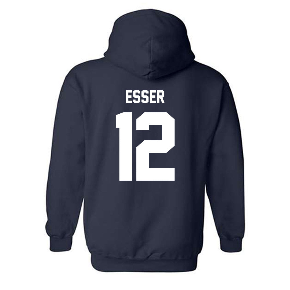 Georgia Southern - NCAA Women's Soccer : Hailey Esser - Classic Fashion Shersey Hooded Sweatshirt-1