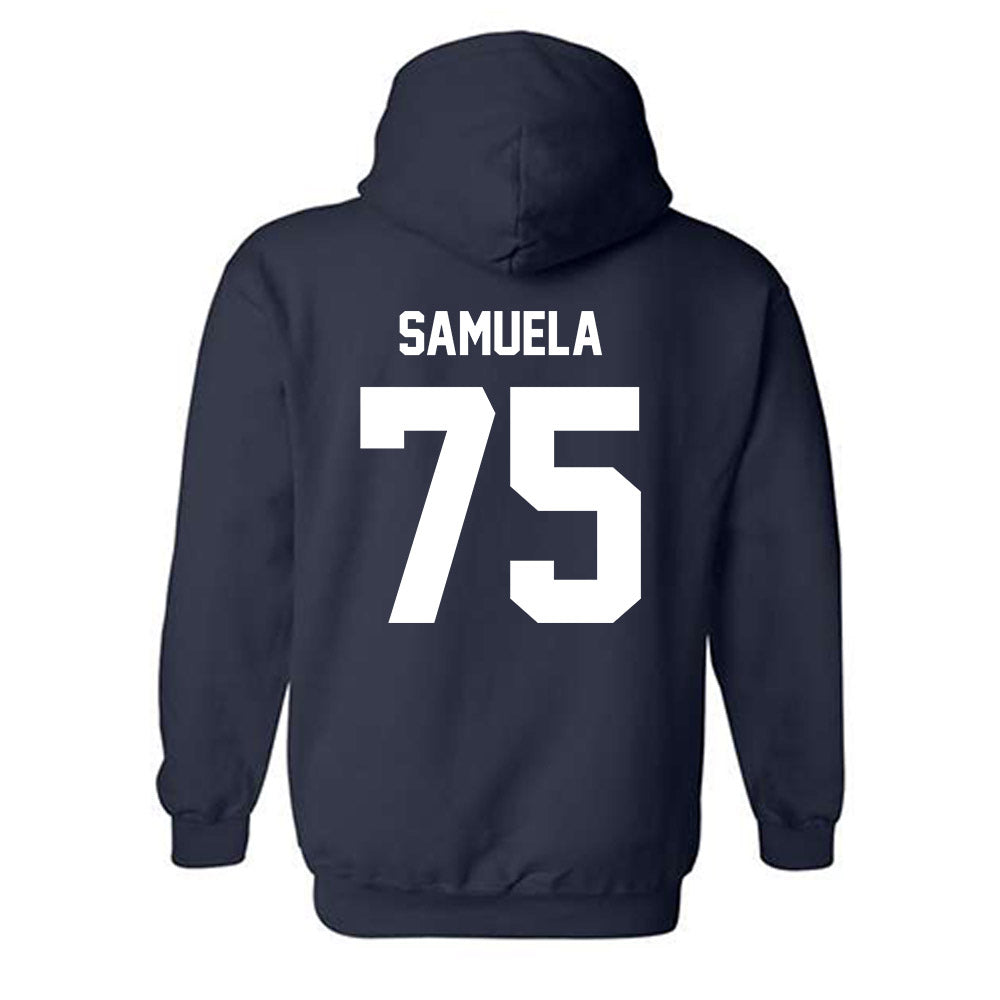 Georgia Southern - NCAA Football : King Samuela - Classic Fashion Shersey Hooded Sweatshirt-1