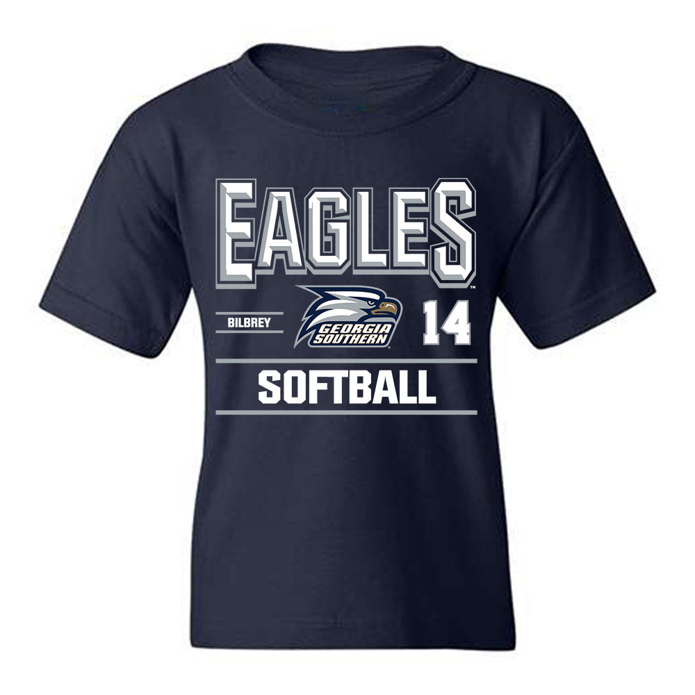 Georgia Southern - NCAA Softball : Jaycee Bilbrey - Classic Fashion Shersey Youth T-Shirt-0