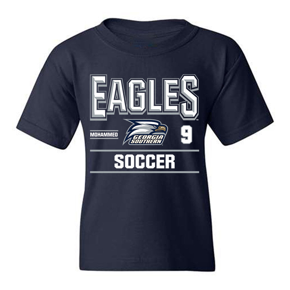 Georgia Southern - NCAA Women's Soccer : Aaliyah Mohammed - Classic Fashion Shersey Youth T-Shirt-0