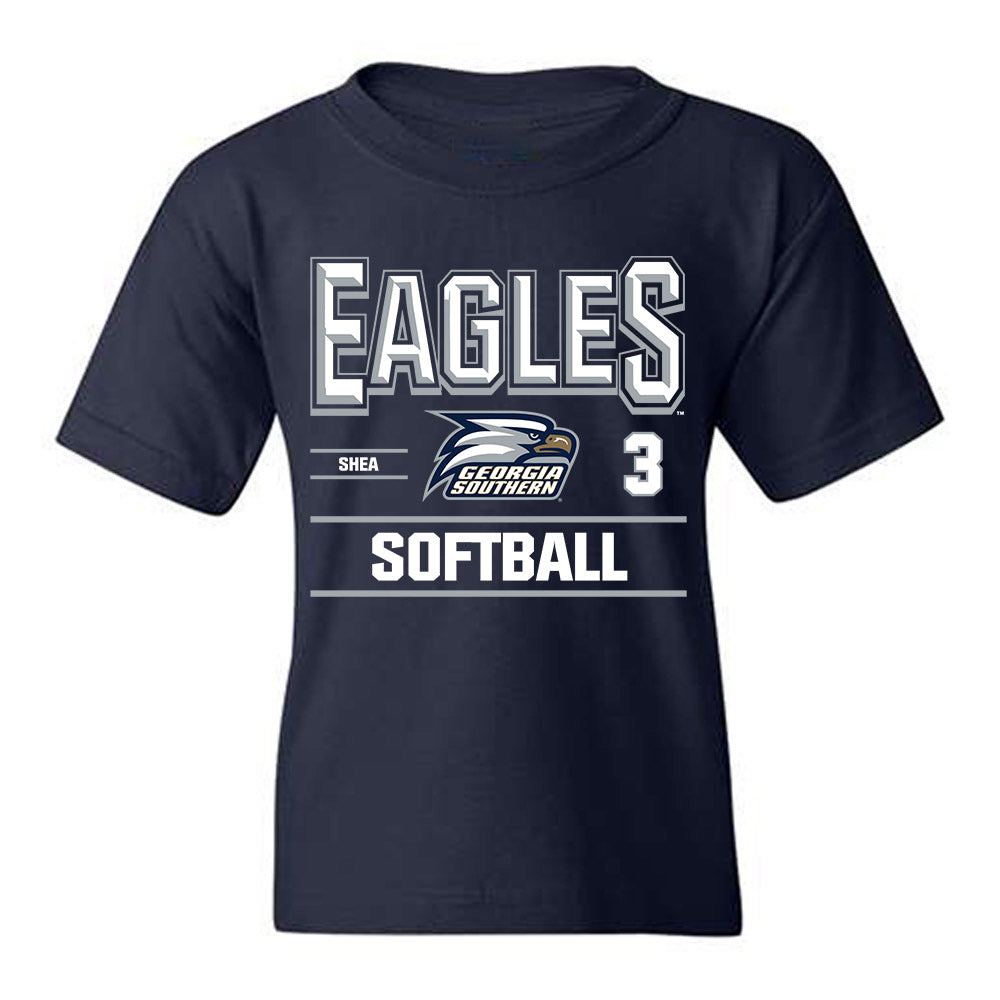 Georgia Southern - NCAA Softball : Kennedy Shea - Classic Fashion Shersey Youth T-Shirt-0