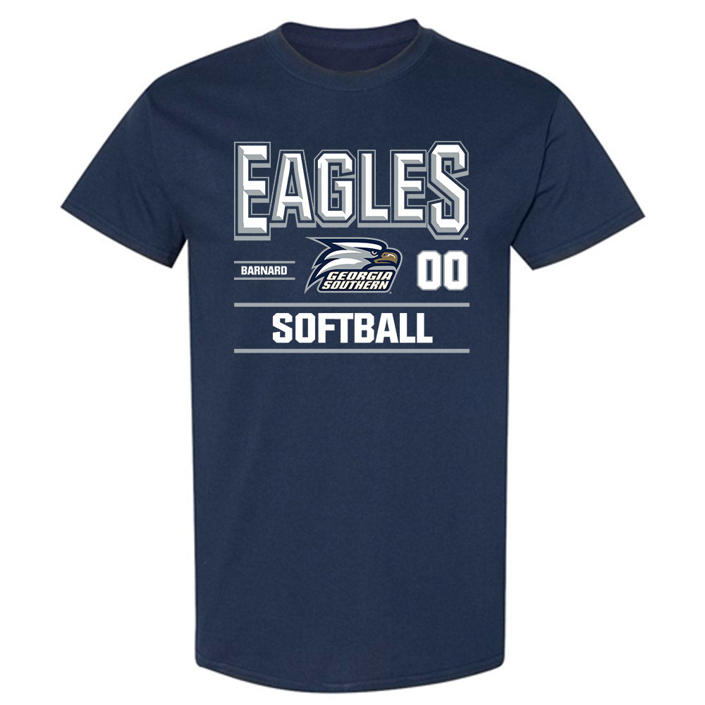 Georgia Southern - NCAA Softball : Alana Barnard - Classic Fashion Shersey T-Shirt-0