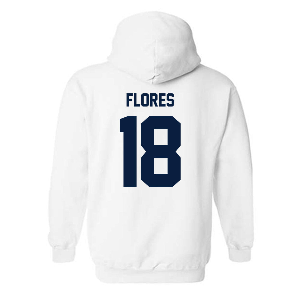 Georgia Southern - NCAA Men's Soccer : Manuel Flores - Classic Fashion Shersey Hooded Sweatshirt-1